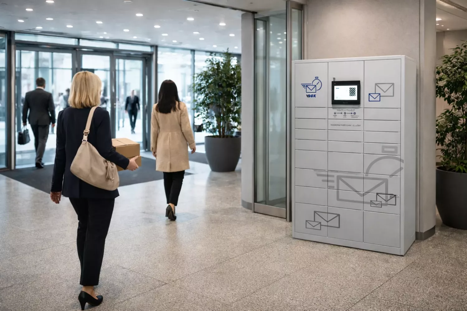 v.BOX - Naše výdejní boxy jsou navrženy v souladu s trendy doby, zvyšují pohodlí, časovou dostupnost a provozní efektivitu.